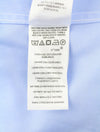 Blue Cotton Dress Shirt