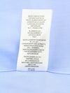 Blue Cotton Dress Shirt