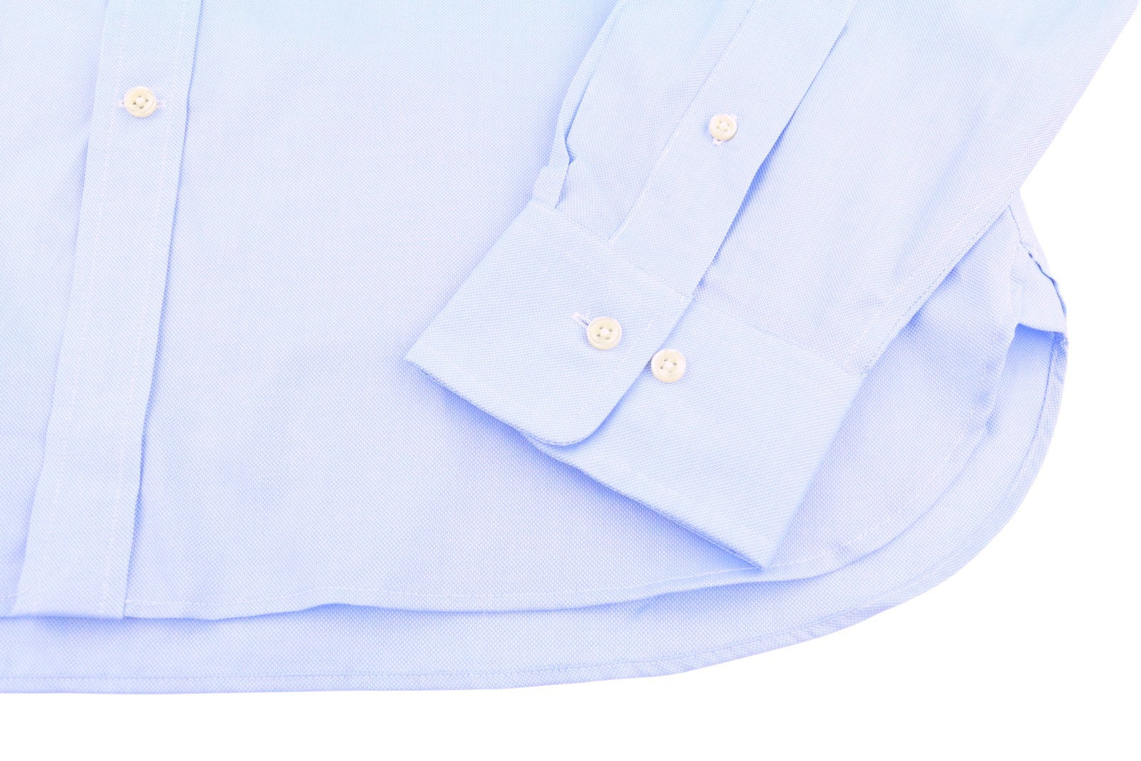 RALPH LAUREN Men Formal Shirt 17 Blue Slim Fit Cutaway Button-Up RRP149