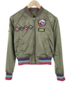 Green Polyester Jacket