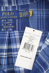 Blue Cotton Button-Up