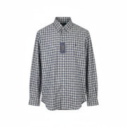 RALPH LAUREN Men Shirt S Stretch Plaid Custom Fit Logo Button-Down Casual
