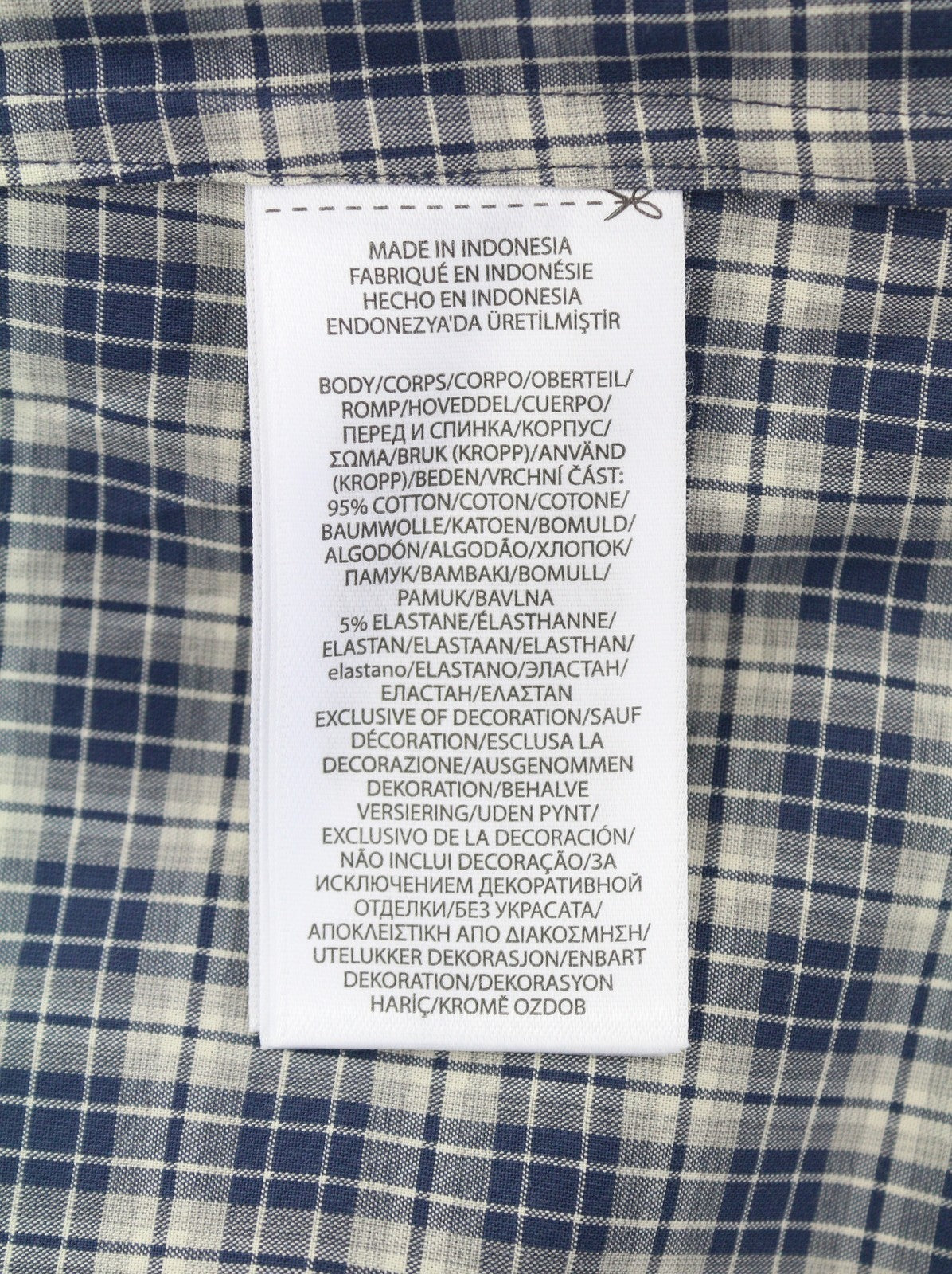 RALPH LAUREN Men Shirt S Stretch Plaid Custom Fit Logo Button-Down Casual