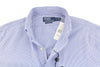 Blue Cotton Dress Shirt