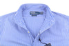 Blue Cotton Button-Up