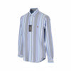 Blue Cotton Button-Up