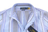 Blue Cotton Button-Up