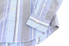 Blue Cotton Button-Up