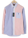 Blue Cotton Button-Up