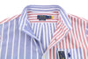 Blue Cotton Button-Up