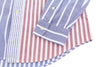 Blue Cotton Button-Up