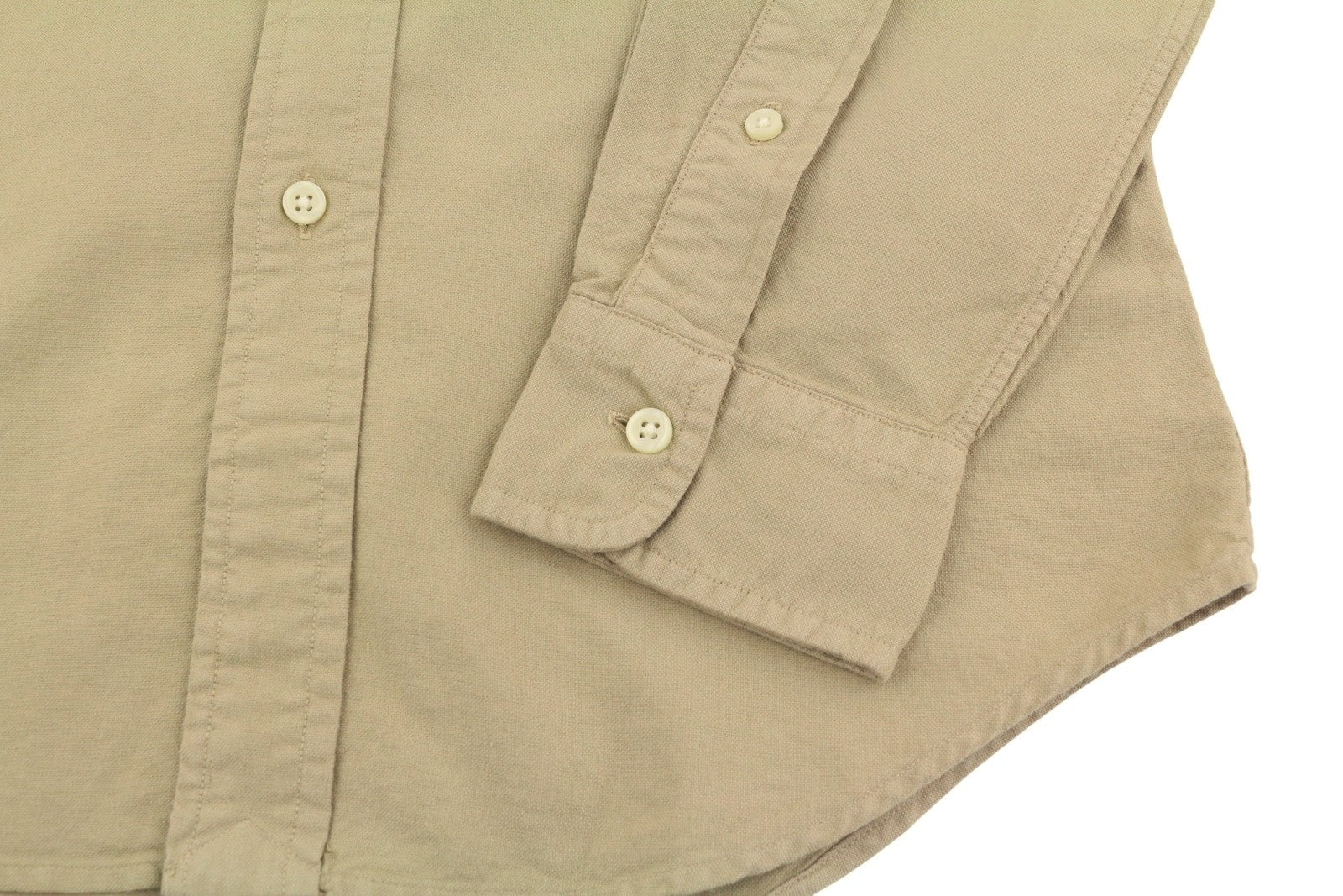 RALPH LAUREN Core Replen Men Shirt XS Brown Custom Fit Button-Down RRP149