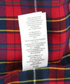 Red Cotton Button-Up