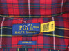 Red Cotton Button-Up