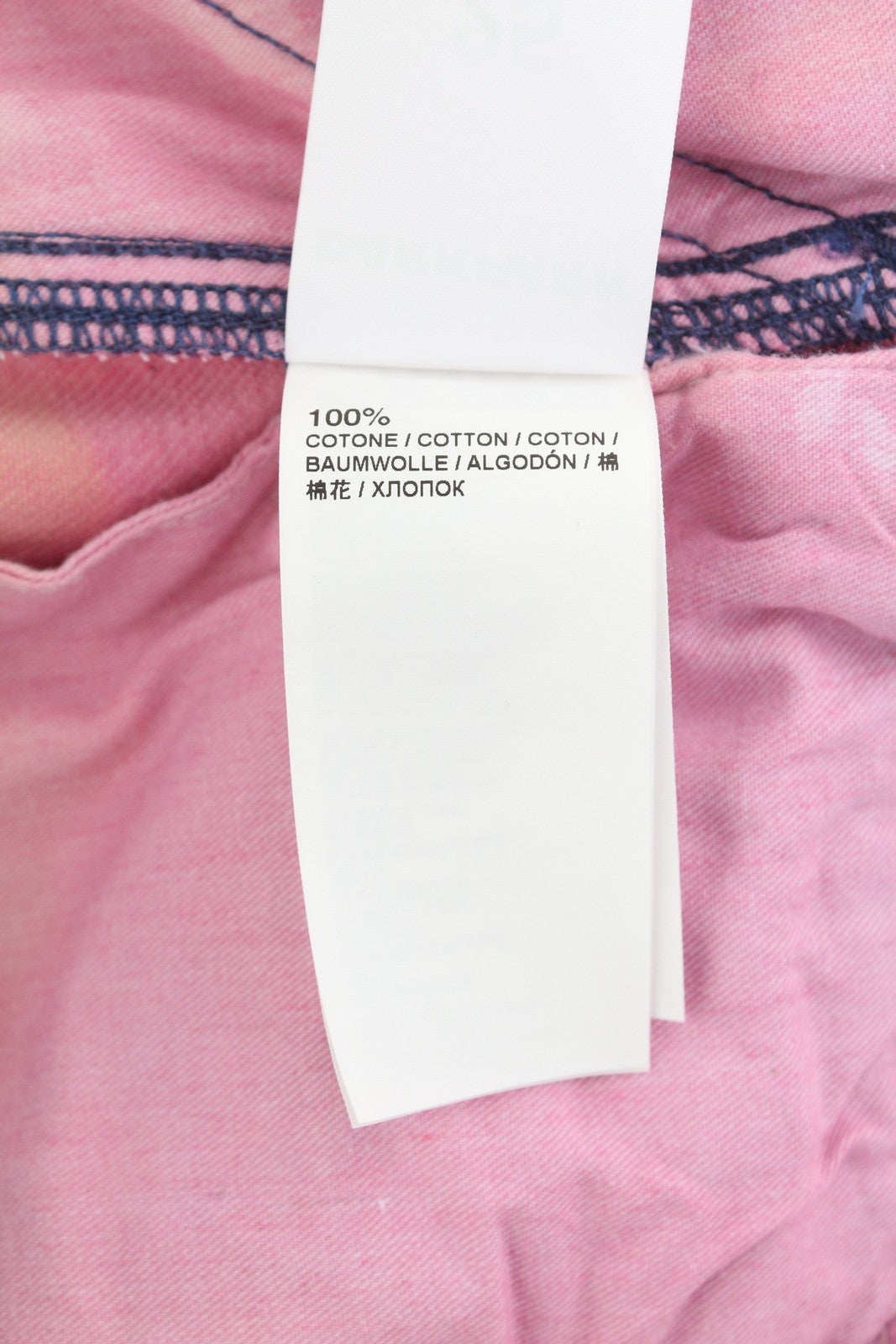 DARKPARK Vivi Cargo Denim Women Jeans 25 PB Pink & Blue Wide Leg Relaxed Fit