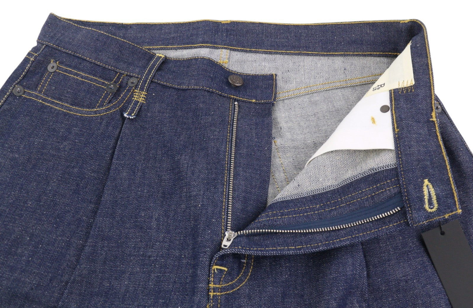 R13 Wayne Articulated Knee Women Jeans 31 Hester Blue Pleated Loose Baggy Denim