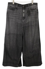 R13 Jesse Women Jeans 38 Vintage Grey Drop Crotch Loose Fit Baggy Dark Denim