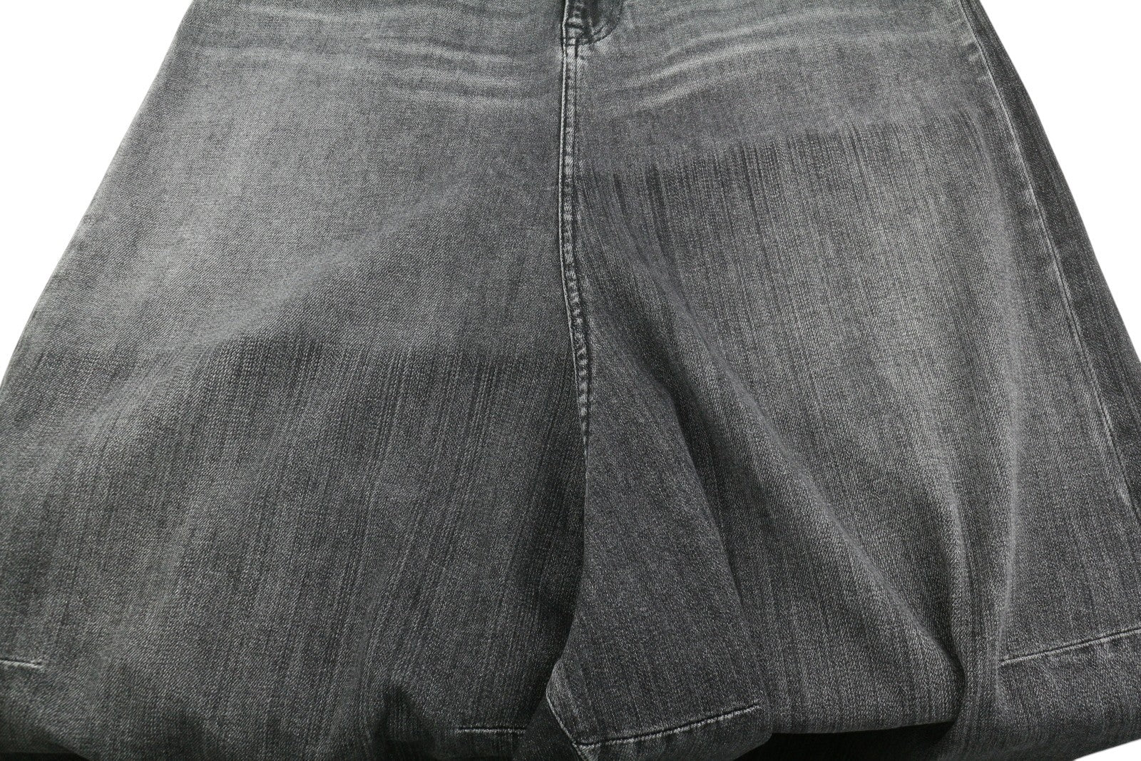 R13 Jesse Women Jeans 38 Vintage Grey Drop Crotch Loose Fit Baggy Dark Denim