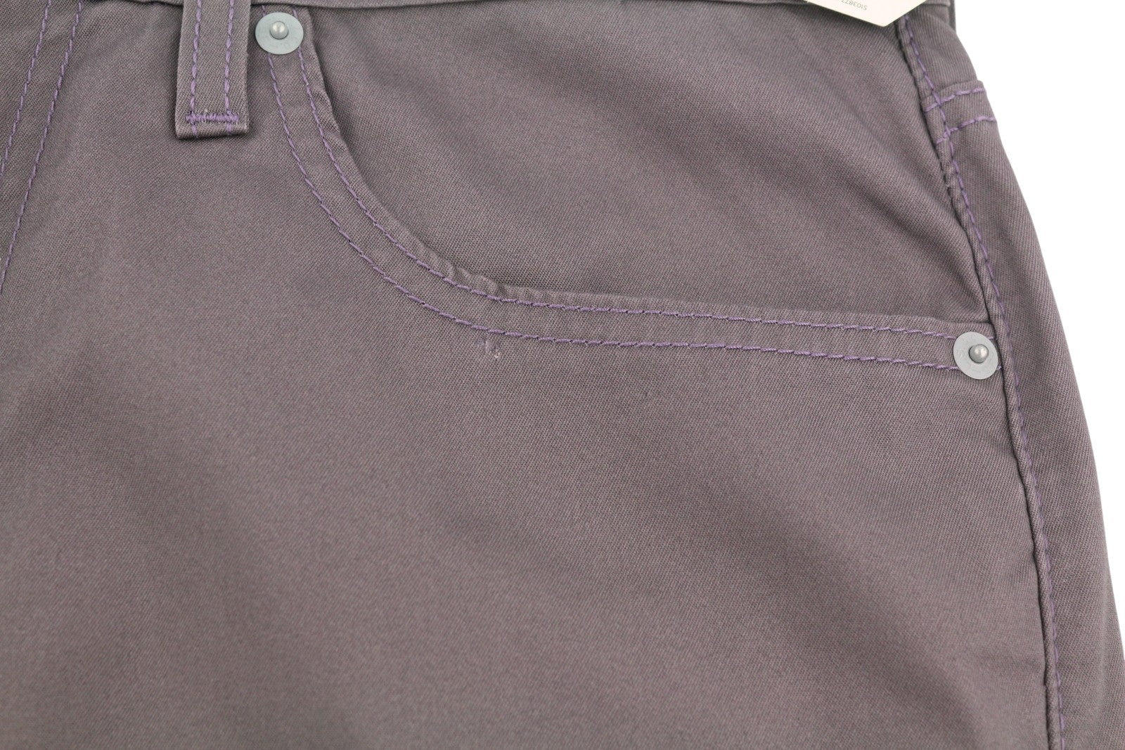 LEVI'S 502 Men Trousers Jeans W32/L32 Purple Premium Cool Tapered Zip Fly Logo