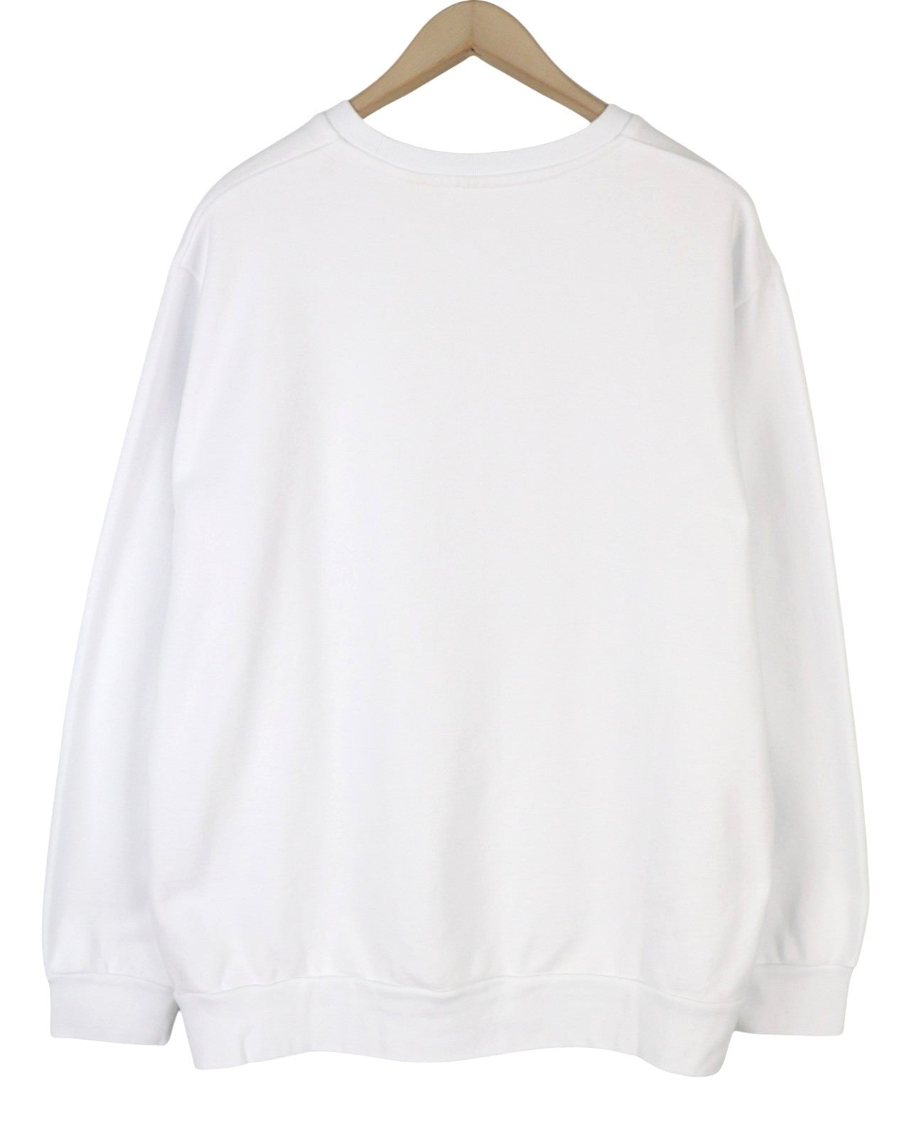 LEVI'S Standard Fit Men Sweatshirt 2XL White Crew Neck Graphic Logo Pull On