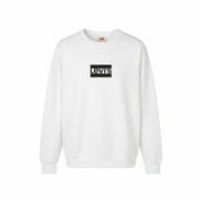 LEVI'S Standard Fit Men Sweatshirt 2XL White Crew Front Logo Pull On