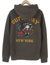 Hoodie Tattoo Back Graphic Loose Hood