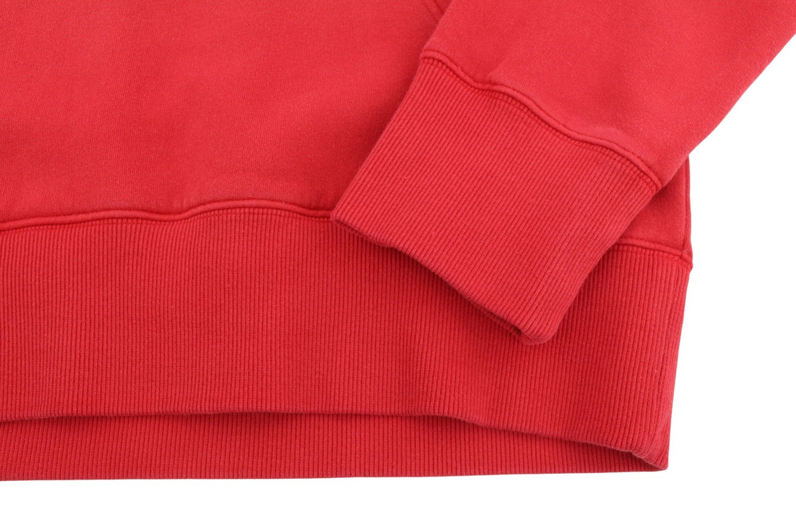 SUPERDRY Vintage Washed Men Hoodie M Red Front Logo Kangaroo Pocket Pull On