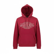SUPERDRY Lo-Fi Outdoors Relaxed Men Hoodie M Red Washed Kangaroo Pull On