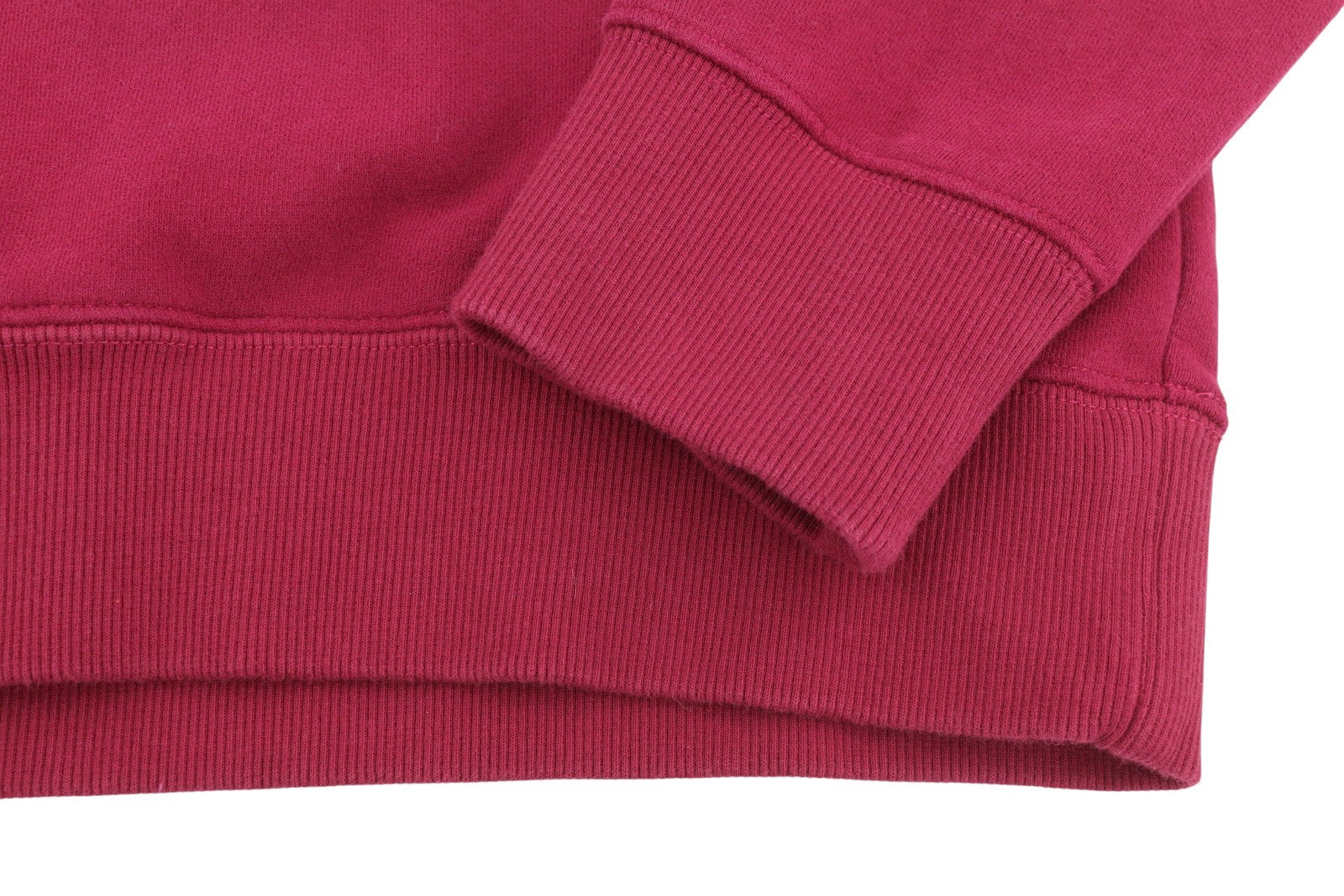 SUPERDRY Lo-Fi Outdoors Relaxed Men Hoodie M Red Washed Kangaroo Pull On