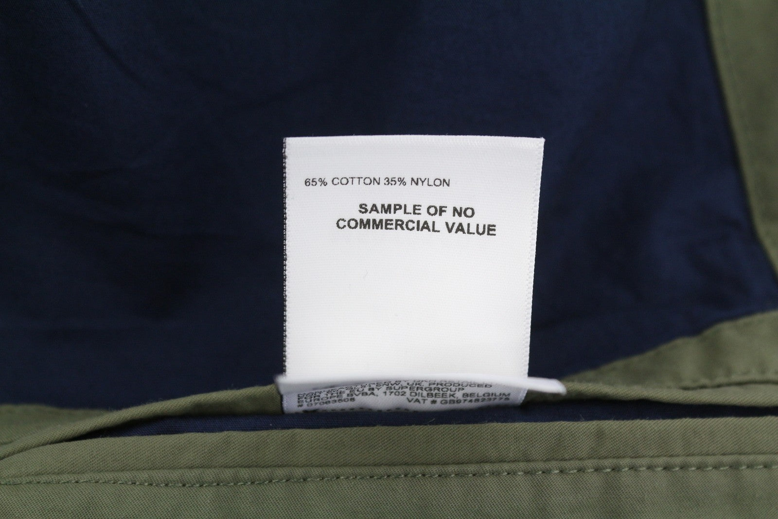 SUPERDRY Essential Technical Field Men Jacket M Green Lightweight Half Lined