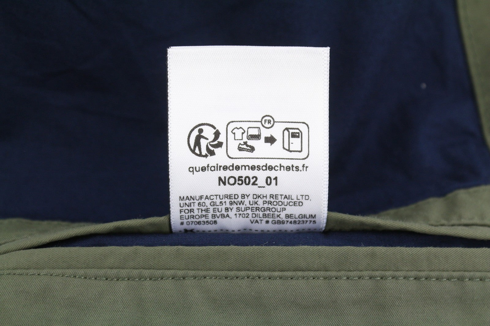 SUPERDRY Essential Technical Field Men Jacket M Green Lightweight Half Lined