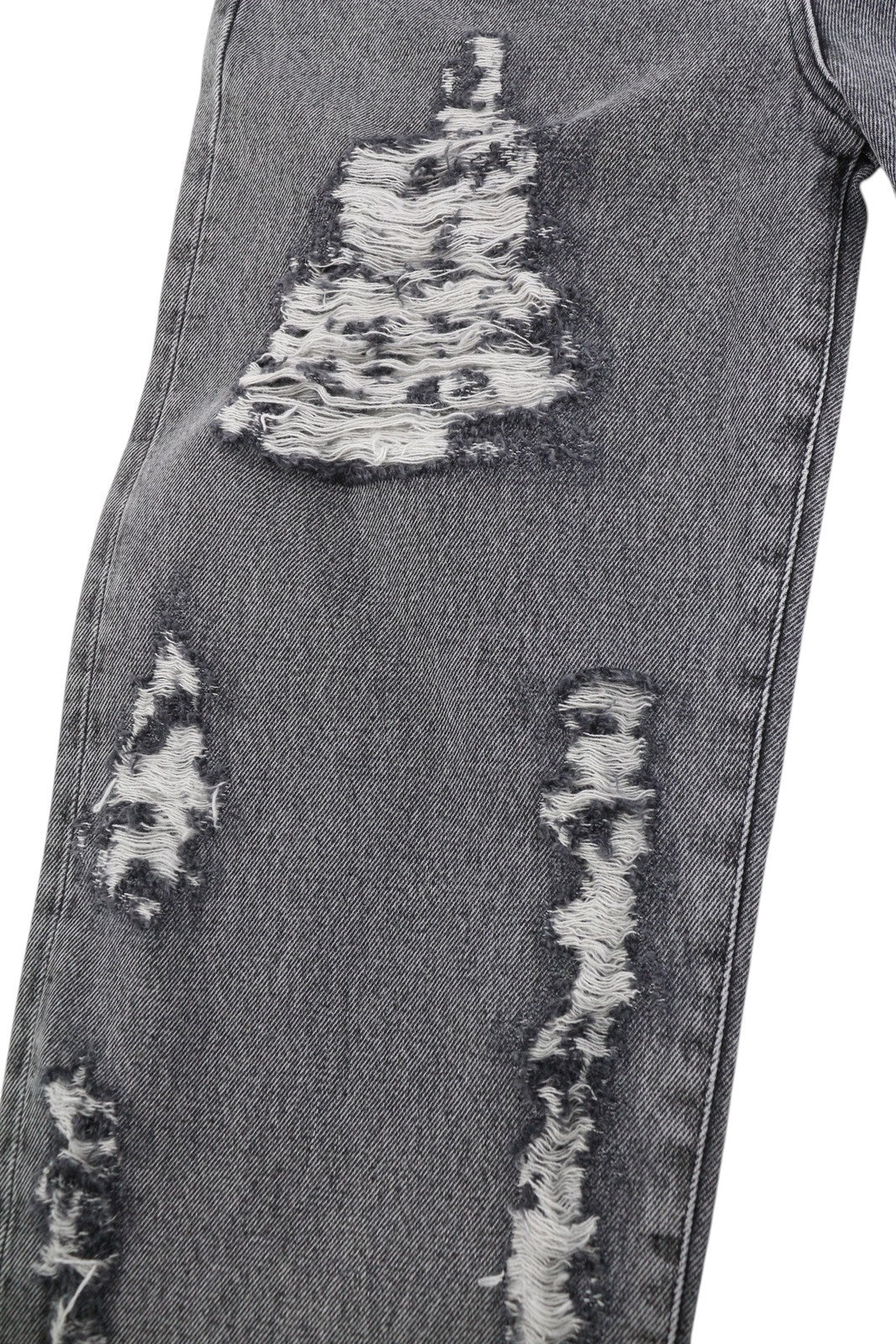 THE GIVING MOVEMENT Fifty Made Women Jeans W26 Grey Distressed Limited Edition