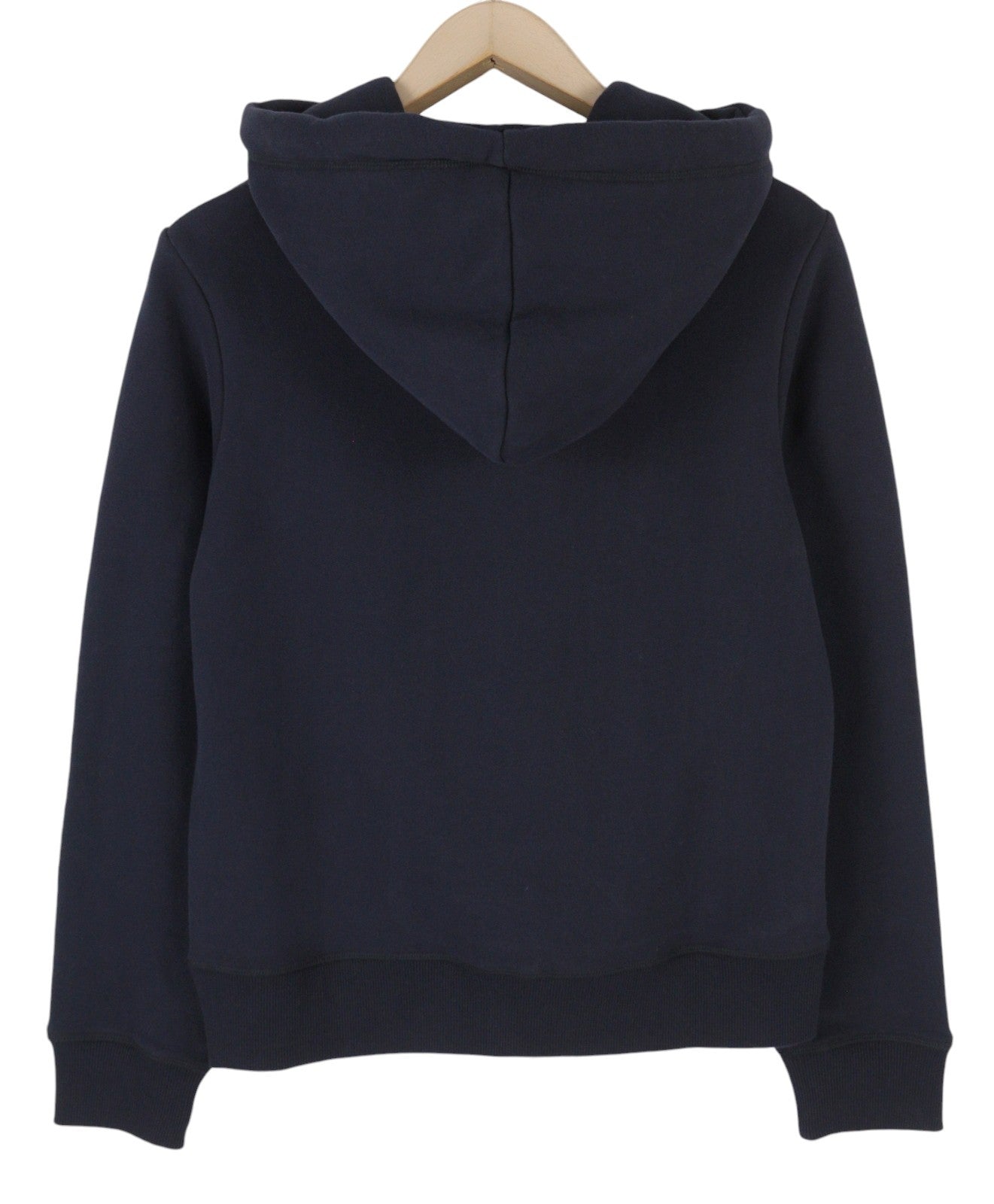 SUPERDRY Rainbow Logo Graphic Women Hoodie EU38 Blue Kangaroo Pull On