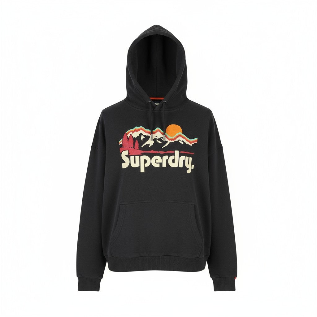 Hoodie Retro Hike Relaxed
