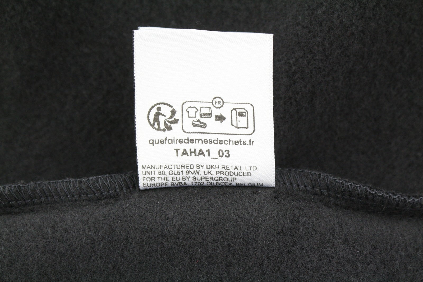 SUPERDRY Retro Hike Relaxed Women Hoodie EU38 Dark Grey Kangaroo Pull On