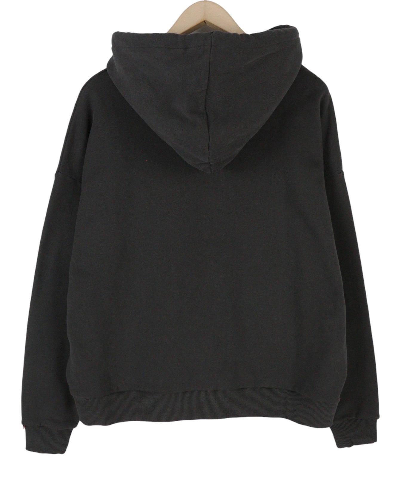 SUPERDRY Retro Hike Relaxed Women Hoodie EU38 Dark Grey Kangaroo Pull On