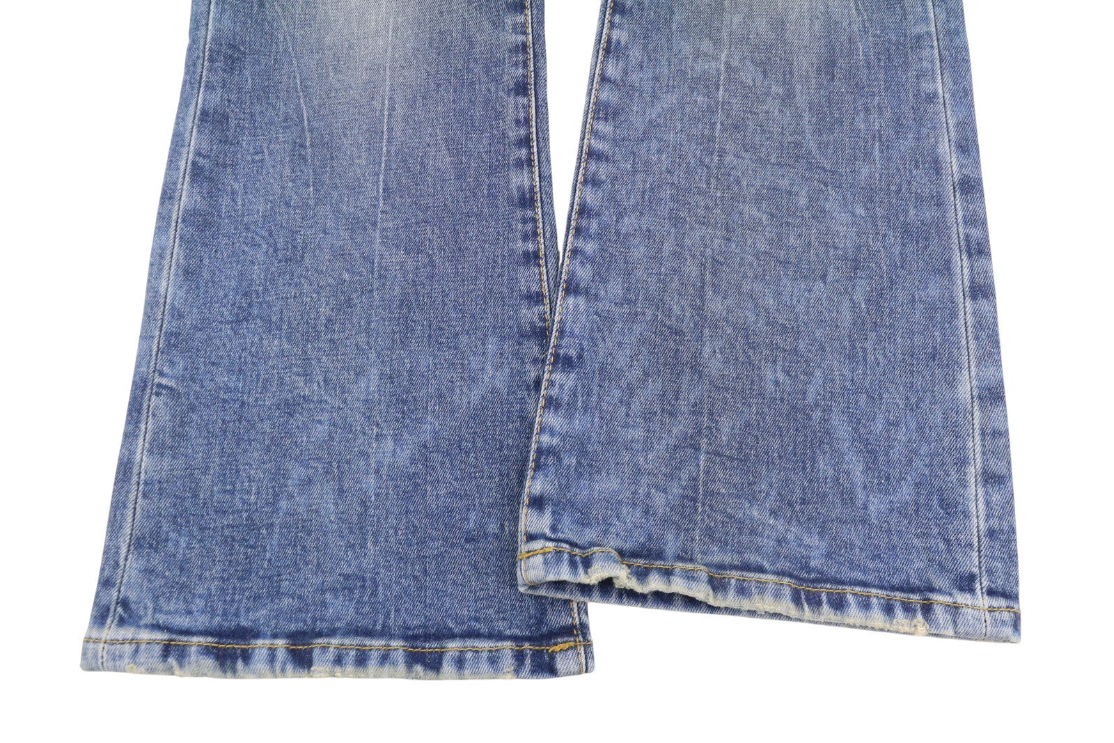 R13 Kick Fit Women Jeans 29 Kelly Stretch Flare Cropped Ankle Blue RRP699