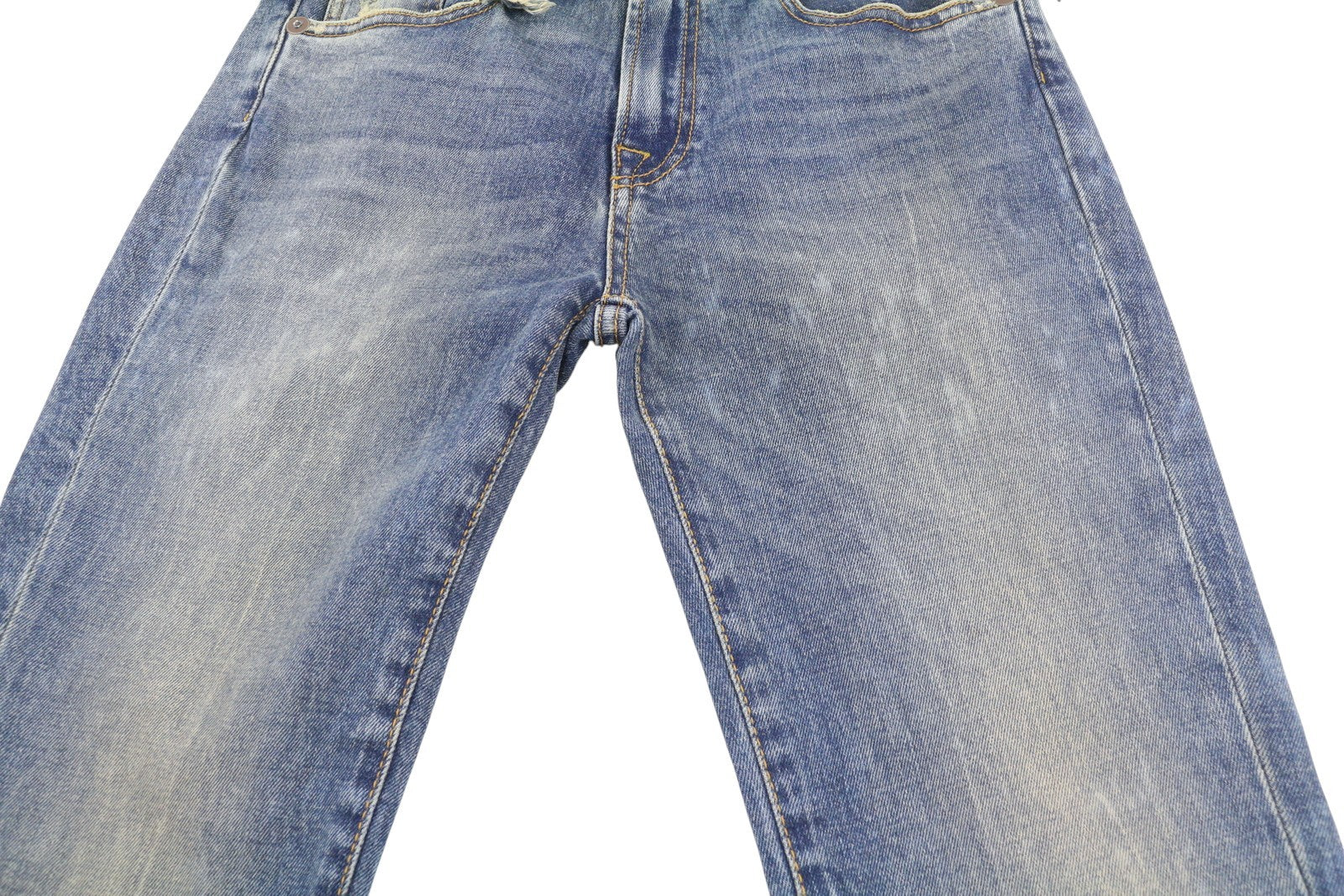 R13 Kick Fit Women Jeans 27 Kelly Stretch Flare Cropped Blue Denim RRP699