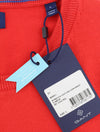 Jumper Stretch Cotton Contrast C-Neck