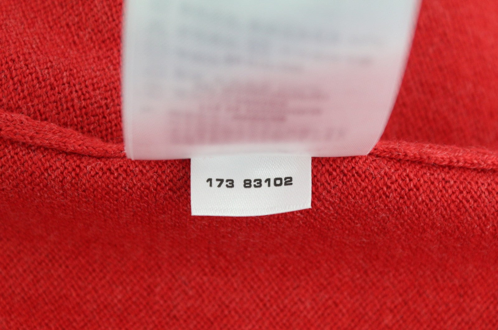 GANT Cotton Wool V-Neck Men Jumper 3XL Red Melange Knit Logo