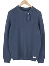 Jumper Multi Color Texture C-Neck