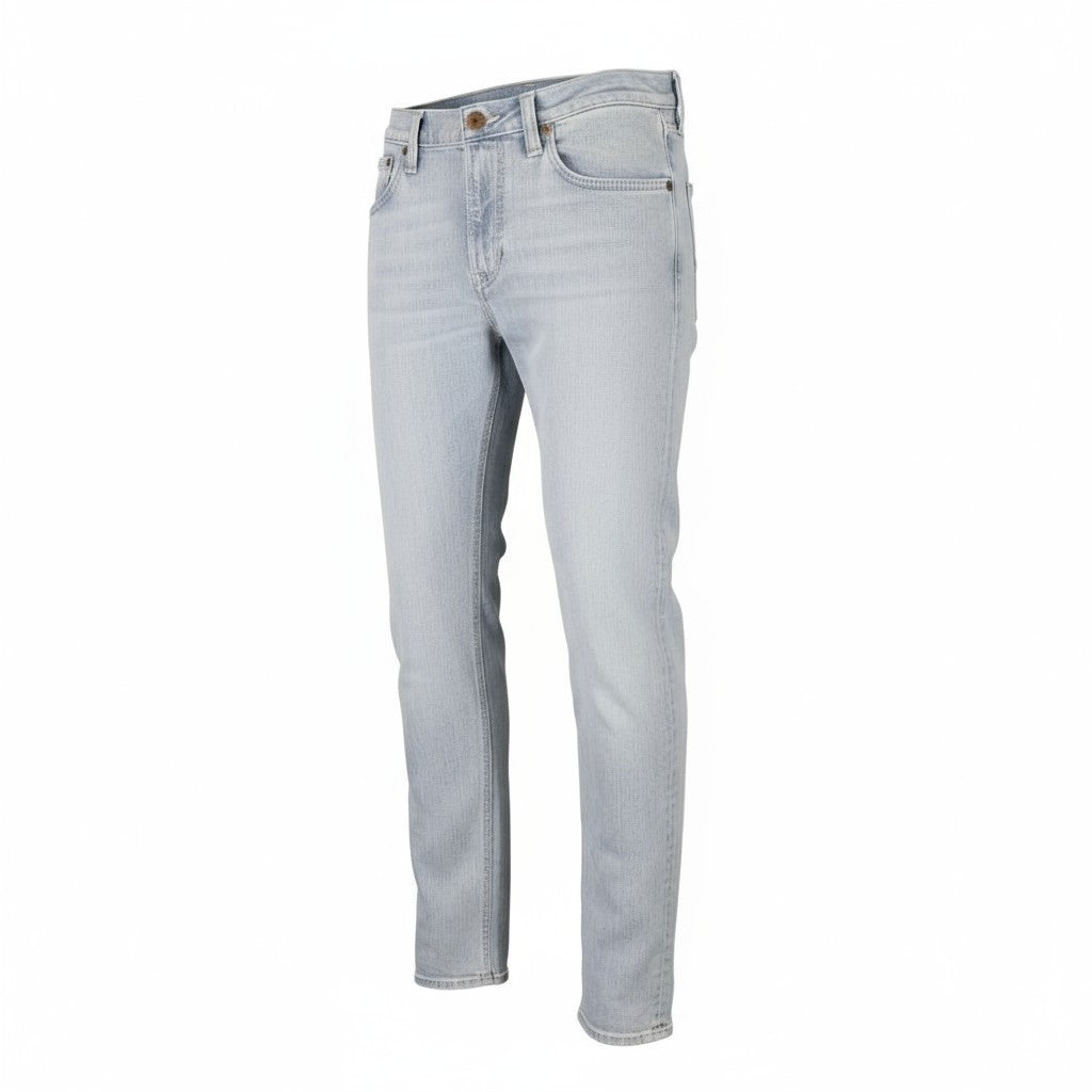 NUDIE JEANS Tight Long John Org Light Wash Men Jeans W28/L34 Blue