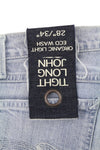 Jeans Tight Long John Org. Light Eco Wash
