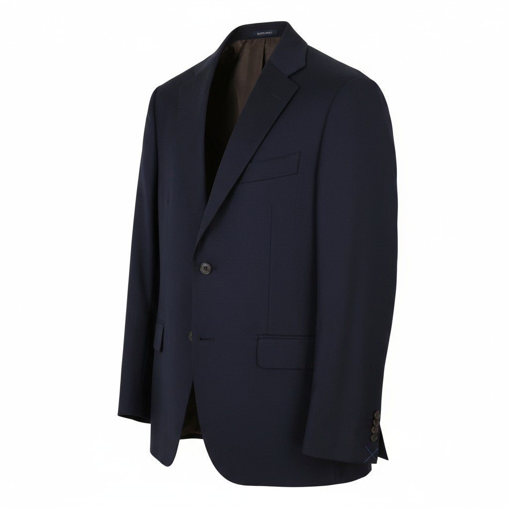 SUITSUPPLY Napoli Single Breasted Men Blazer UK38R Blue Wool Notch