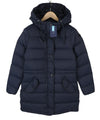 Lange Daunenjacke