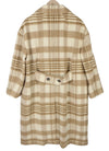 Coat Checked Overcoat