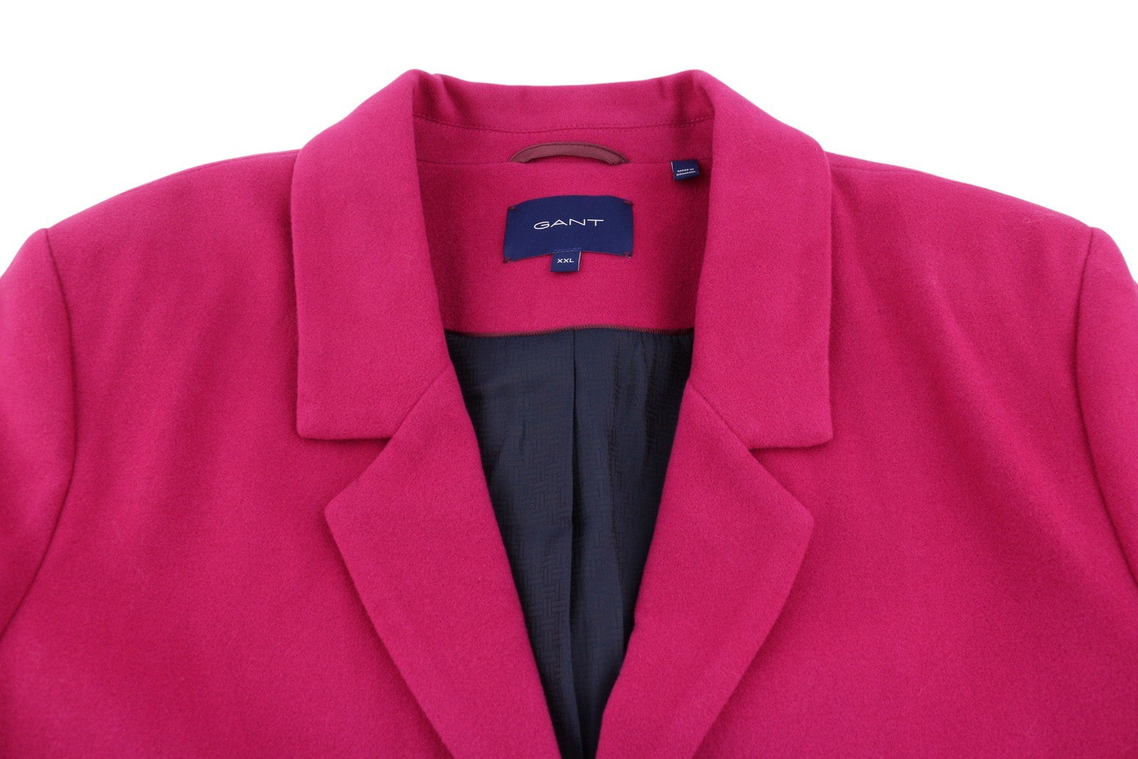 GANT Classic Tailored Women Coat 2XL Love Potion Wool Cashmere