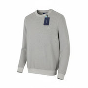 GANT Multi Texture Pique C-Neck Men Jumper S Grey Knit