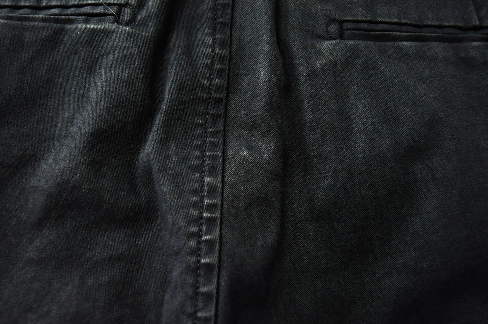 SCOTCH & SODA Ams Couture Men Shorts W28 Navy Cotton Stretch Dyed Slit Pocket