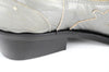 Silver Leather Shoes